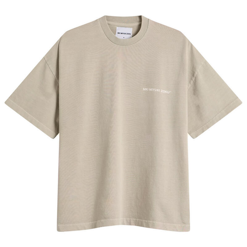 エムケーアイ メンズ トップス ティーシャツ MKI Uniform T-Shirt Pigment Cement