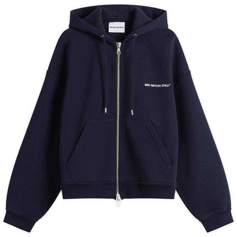 エムケーアイ メンズ アウター パーカー・スウェット MKI Presented by END. Uniform Zip Hoodie Navy 米国海軍