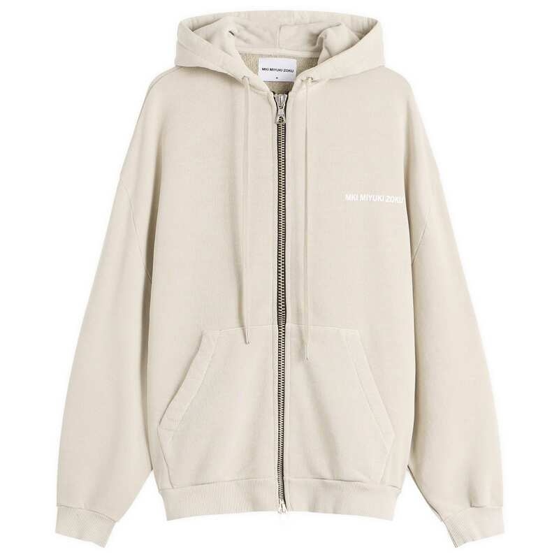 エムケーアイ メンズ アウター パーカー・スウェット MKI Uniform Zip Hoodie Pigment Cement