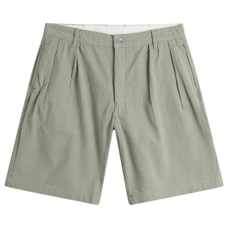 サービスワークス メンズ ボトムス ハーフパンツ・ショーツ ショートパンツ Service Workseersucker Partimer Shortsage セージ|ReVida 店