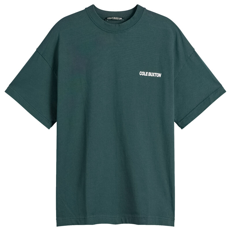 コール バクストン メンズ トップス Tシャツ Cole Buxton CB Sportswear T-Shirt Forest Green グリーン｜ReVida 店