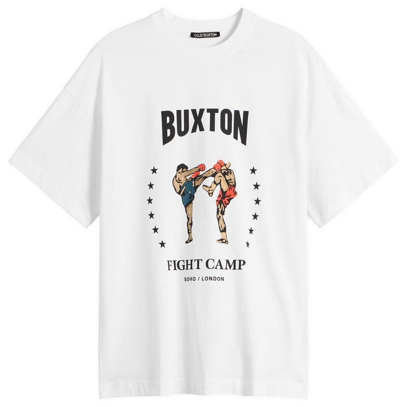コール バクストン メンズ トップス Tシャツ Cole Buxton Fight Camp T-Shirt Whitalye｜ReVida 店