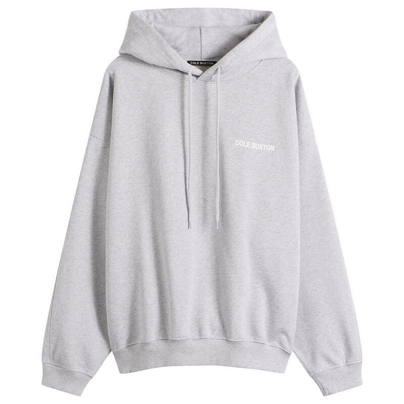 コール バクストン メンズ アウター パーカー・スウェット Cole Buxton CB Sportswear Hoodie Light Grey Marl グレー|ReVida 店