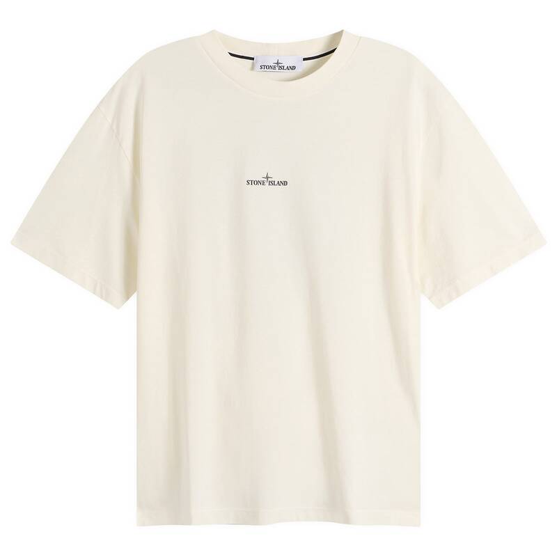 ストーンアイランド メンズ トップス Tシャツ Stone Islandesert-Shirt Ivory アイボリー｜ReVida 店