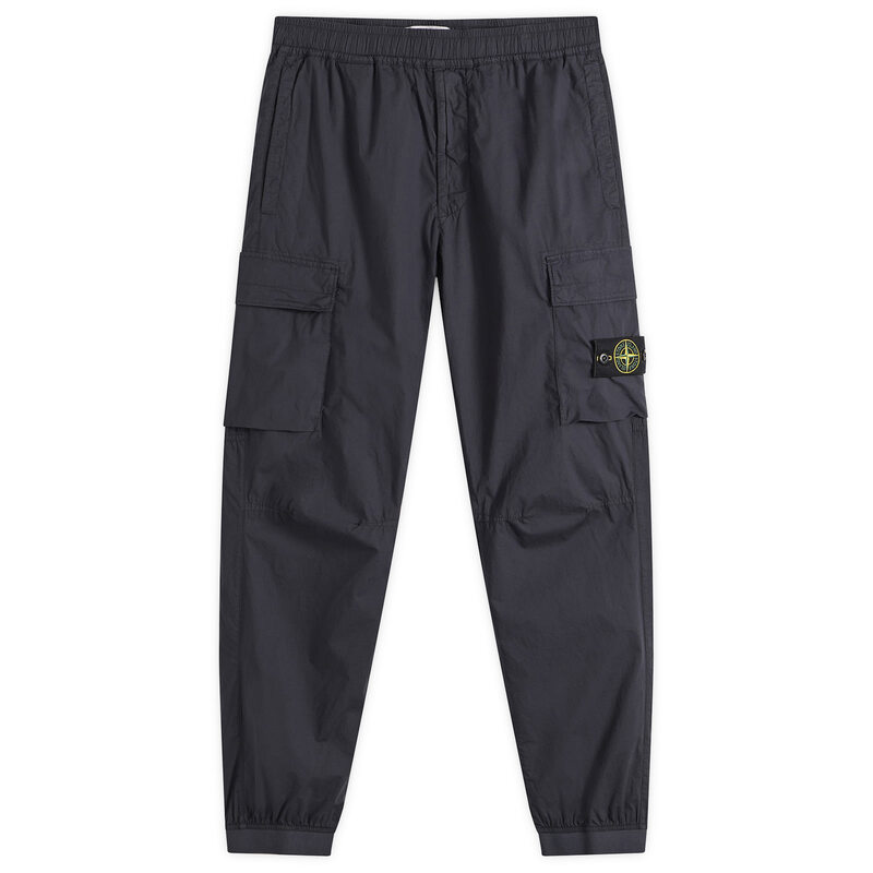 ストーンアイランド メンズ ボトムス カジュアルパンツ Stone Island Paracadute Cargo Trousers Navy Blue ネイビー｜ReVida 店