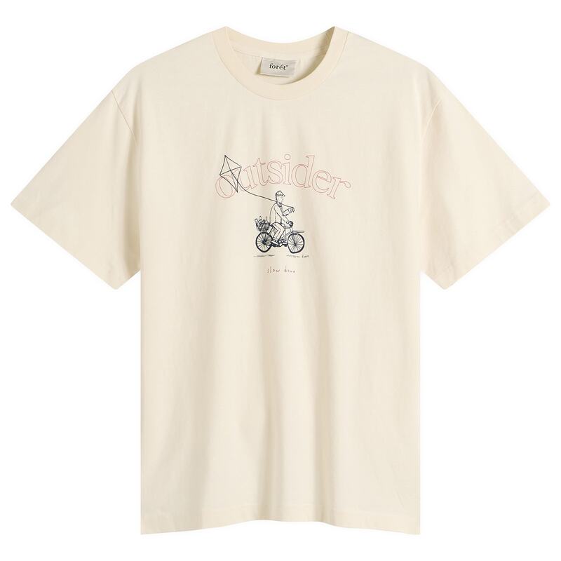 フォレ メンズ トップス Tシャツ Foret Cyclist-Shirt Cloud|ReVida 店