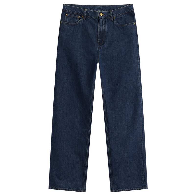 ジル・サンダー メンズ ボトムス デニムパンツ ジーンズ Jil Sander Mid Blue Denim Jeans Medium Denim デニム|ReVida 店