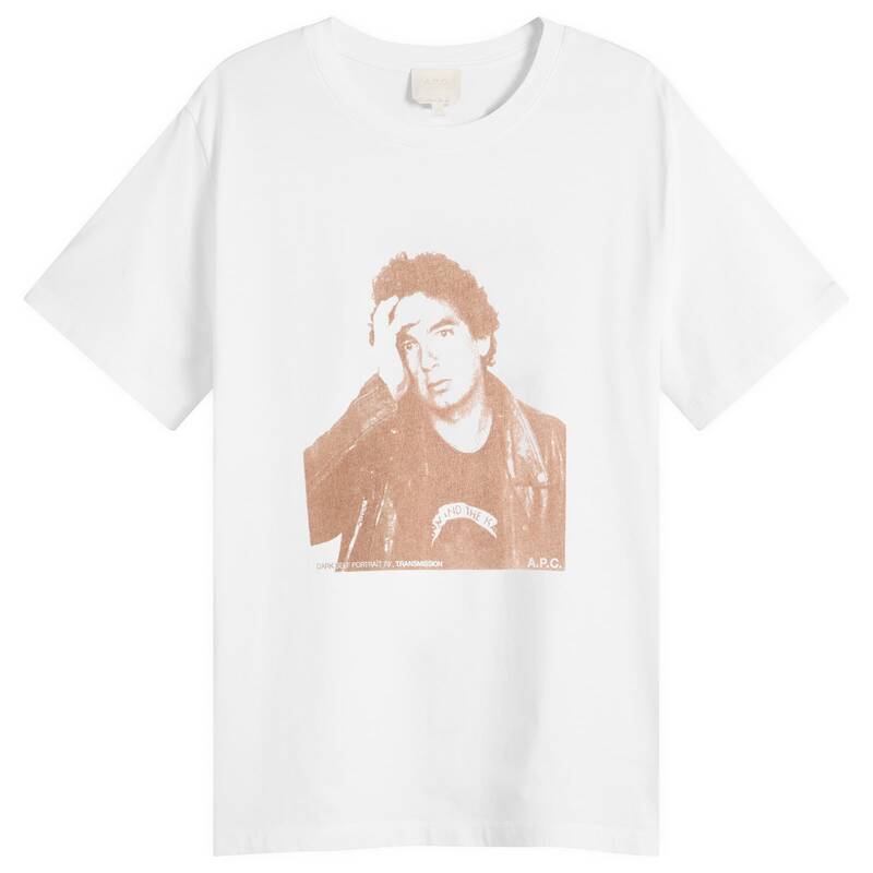 アーペーセー メンズ トップス Tシャツ A.P.C. Jean T-Shirt White ホワイト｜ReVida 店