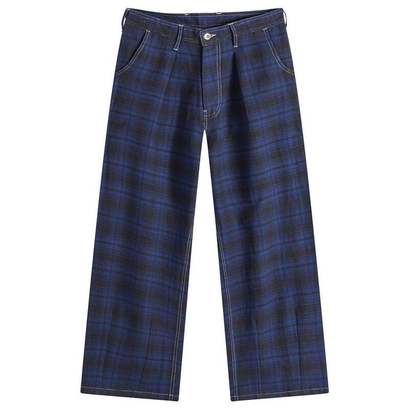 ストーリーエムエフジー メンズ ボトムス カジュアルパンツ Story mfg. Lush Pantsolar Check チェック|ReVida 店