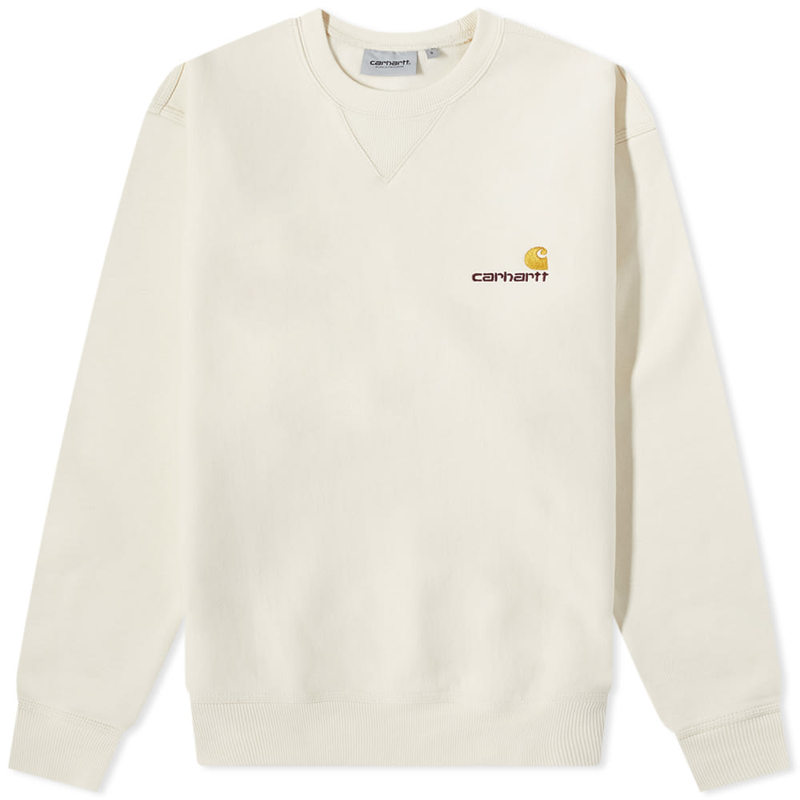 カーハート メンズ アウター パーカー・スウェット Carhartt WIP American Script Sweat Natural
