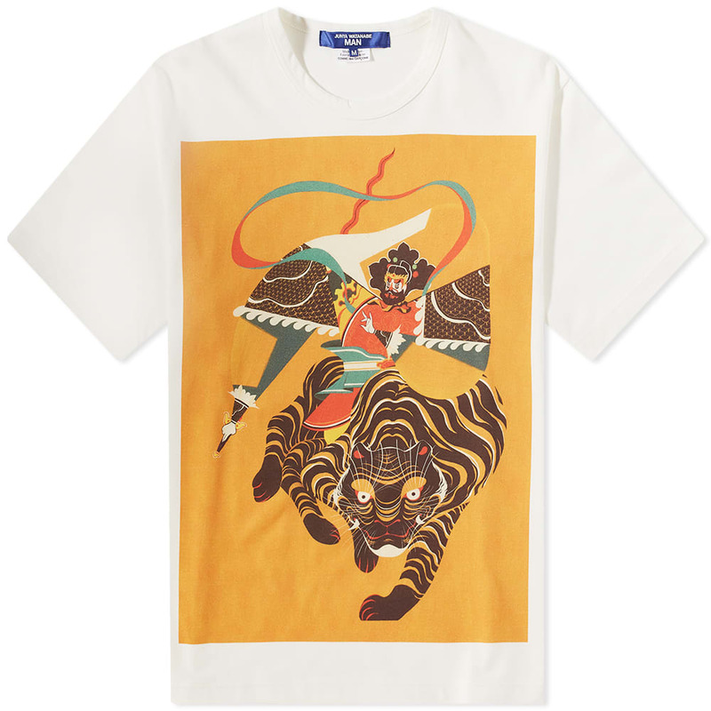 ジュンヤ ワタナベ メンズ Tシャツ トップス Junya Watanabe MAN Tiger