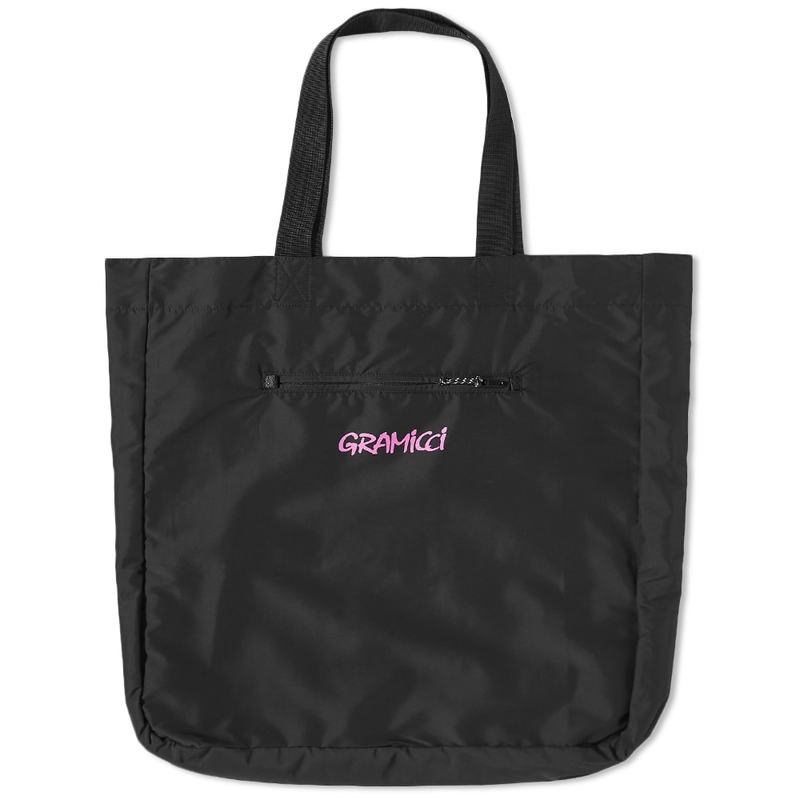 グラミチ メンズ トートバッグ バッグ Gramicci Shell Tote Black 海外