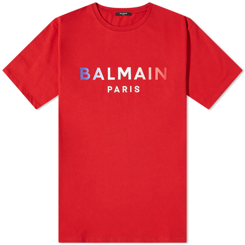 人気商品は バルマン メンズ Tシャツ トップス Balmain Gradient Paris