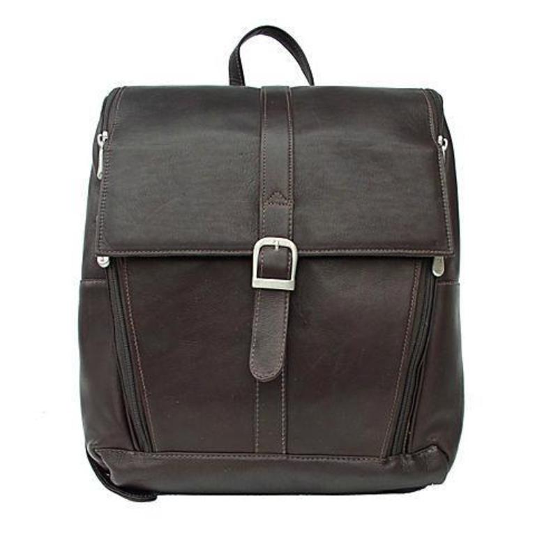ピエル レザー メンズ バッグ バックパック・リュックサック Piel Leather Slim Computer Backpack Chocolate チョコレート