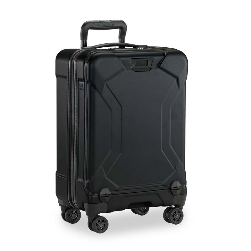 ブリッグスアンドライリー メンズ スーツケース バッグ Briggs Riley Torq Domestic Carry On Spinner Stealth