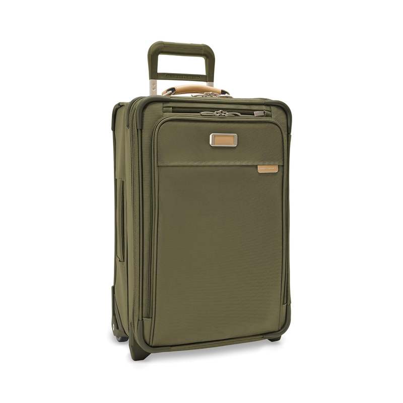 ブリッグスアンドライリー メンズ バッグ スーツケース ヒール Briggs & Riley NEW Briggs & Riley Baseline Essential 2-Wheel Carry-On Olive オリーブ