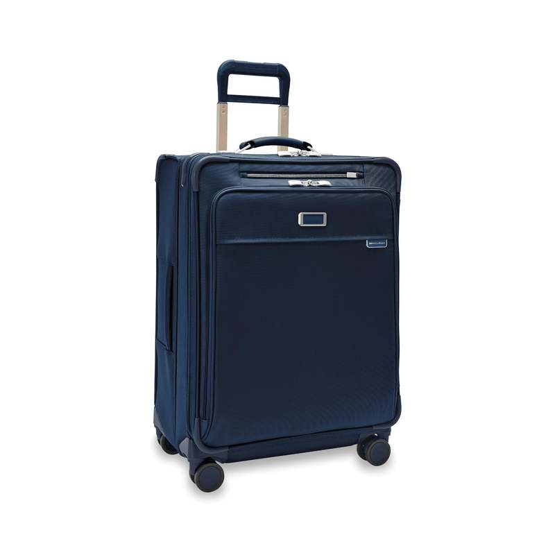 ブリッグスアンドライリー メンズ バッグ スーツケース Briggs & Riley NEW Briggs & Riley Baseline Medium Expandable Spinner Navy ネイビー