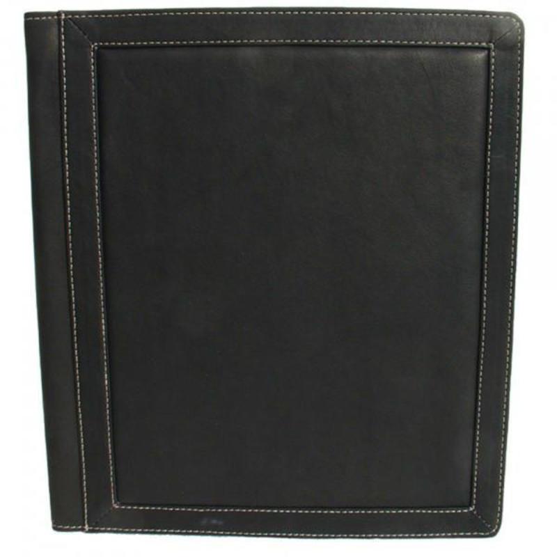 ピエル レザー メンズ バッグ ハンドバッグ Piel Leather Piel Three-Ring Binder Folder Chocolate チョコレート