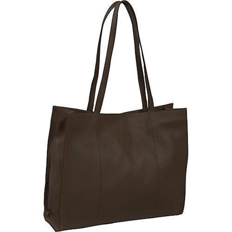 ピエル なめし革 メンズ 御徒面子 トートバッグ Piel Leather Carry-All Market Bag Chocolate 黒茶