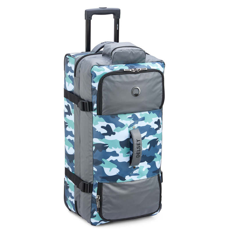 デルシー メンズ 御徒面子 ボストンバッグ 踵 Delsey Raspail 28 2-Wheel Duffel Camo バッグ・小物・ブランド雑貨-バッグ