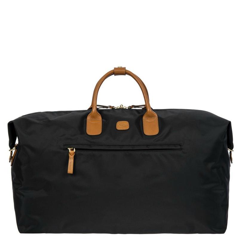 ブリックス メンズ 御徒面子 ボストンバッグ Brics X-Collection X-Travel 22 Deluxe Duffle Black/Cognac 黒いこと
