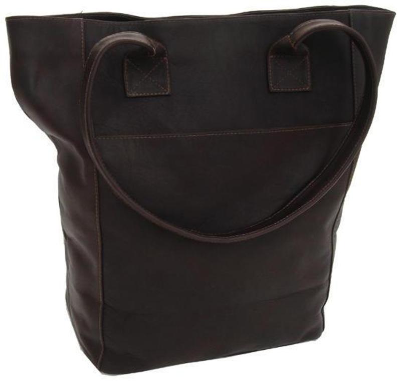 ピエル なめし革 メンズ 御徒面子 トートバッグ Piel Leather XL Shopping Bag Chocolate 黒茶
