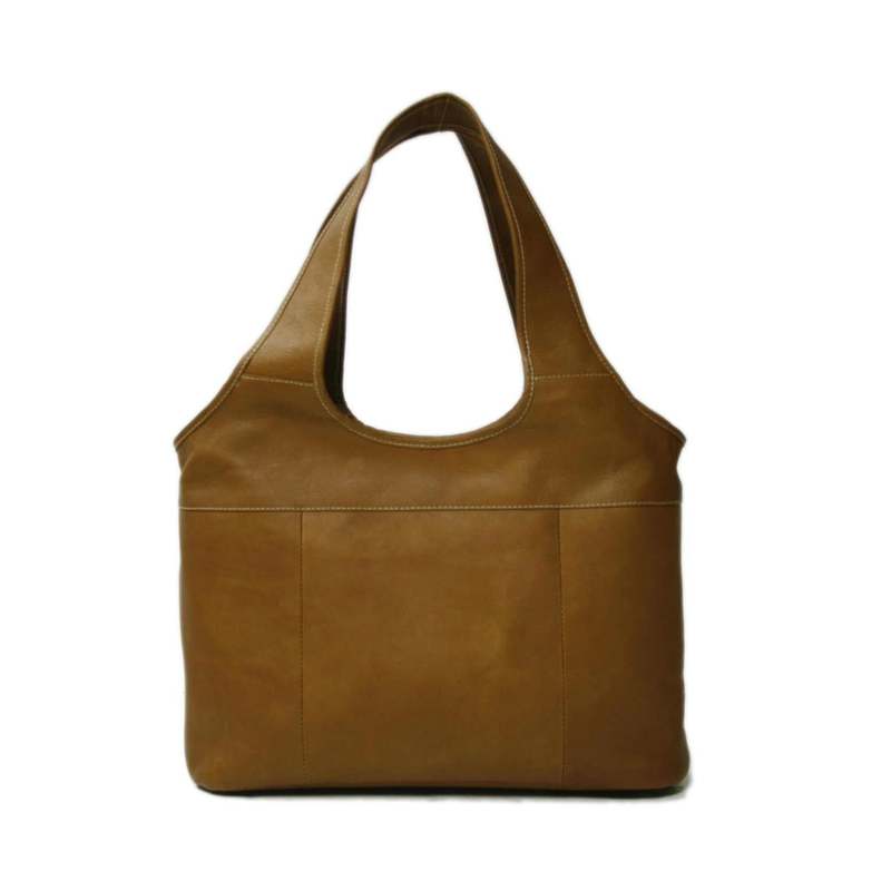 ピエル レザー メンズ バッグ トートバッグ Piel Leather Laptop Hobo Saddle