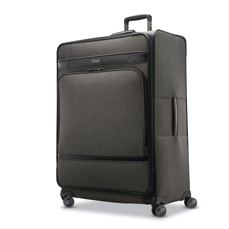 ハートマン メンズ バッグ スーツケース Hartmann Herringbone Deluxe Extended Journey Expandable Spinner Black Herringbone ブラック｜ReVida 店
