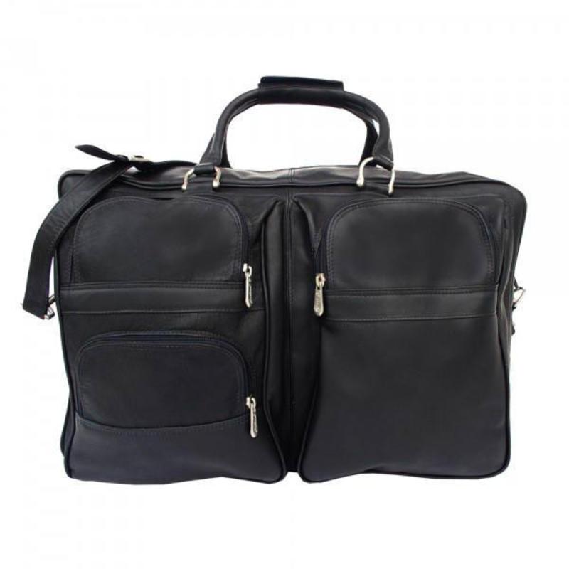 ピエル なめし革 メンズ 御徒面子 ハンドバック Piel Leather Complete Carry-All Bag Black 黒いこと