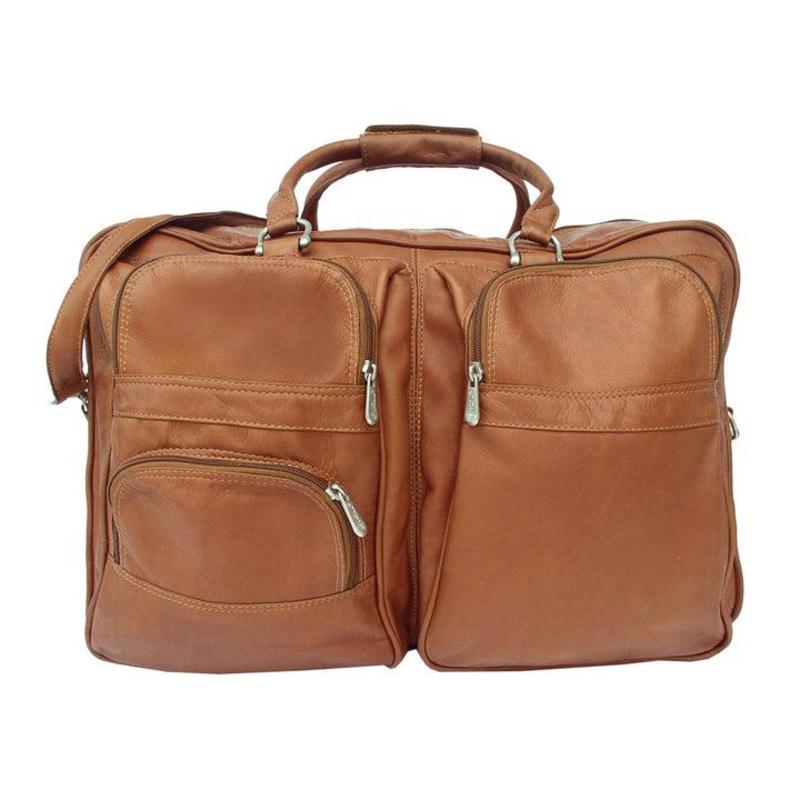 ピエル なめし革 メンズ 御徒面子 ハンドバック Piel Leather Complete Carry-All Bag Saddle