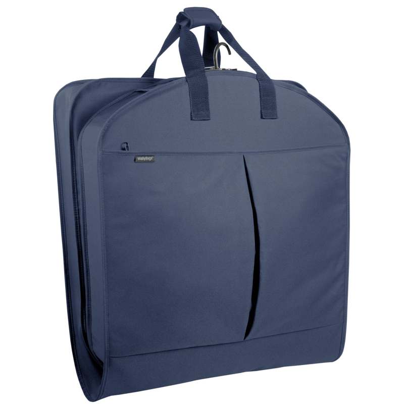 ウォーリーバッグ メンズ バッグ ハンドバッグ キャップ Wally Bags 45-inch Extra Capacity Garment Bag with Pockets Navy ネイビー