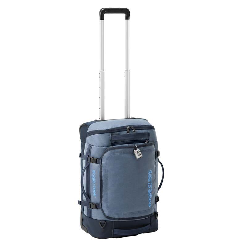 鷲細流 メンズ 御徒面子 ボストンバッグ 踵 Eagle Creek Cargo Hauler XT Wheeled Duffel International Carry On Glacier Blue 青碧