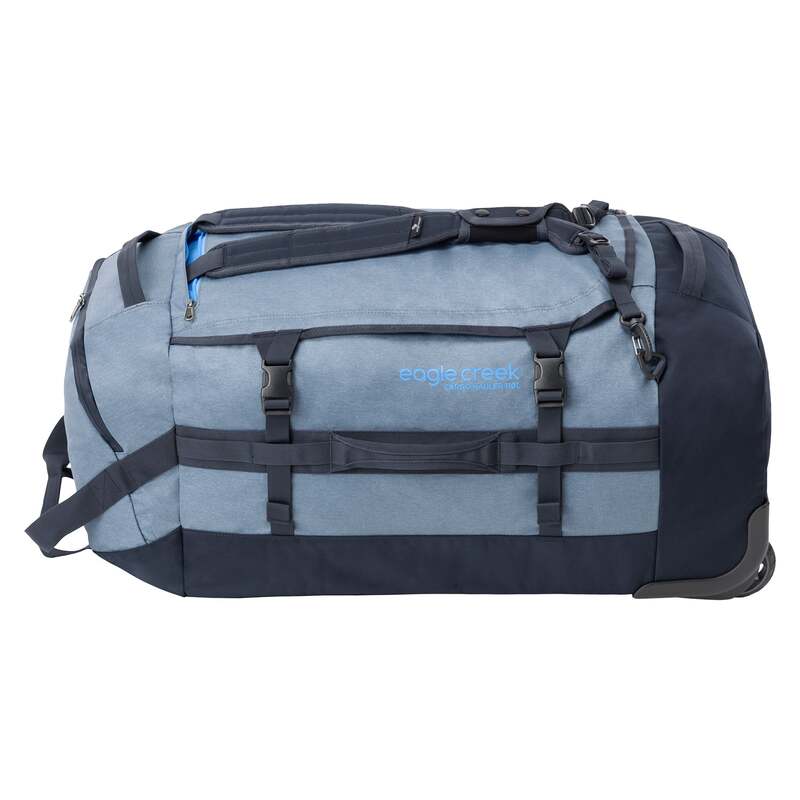 鷲細流 メンズ 御徒面子 ボストンバッグ 踵 Eagle Creek Cargo Hauler Wheeled Duffel 110L Glacier Blue 青碧