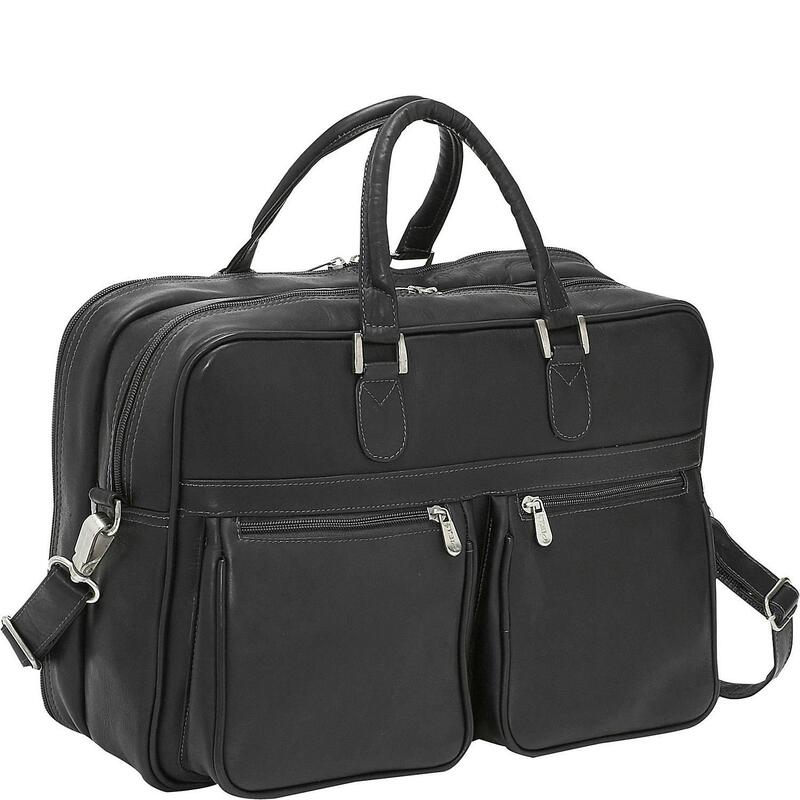 ピエル レザー メンズ バッグ ハンドバッグ Piel Leather Checkpoint Friendly Brief/Overnighter Black ブラック