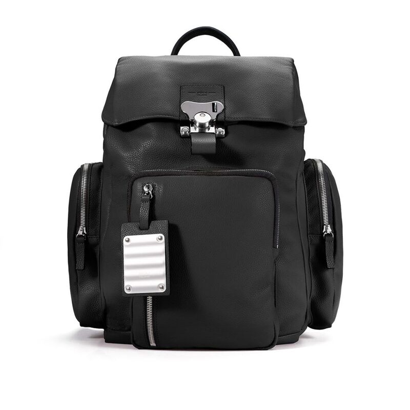 エフピーエム ミラノ メンズ 御徒面子 うしろ側容器に並べる・背嚢 なめし革 FPM Milano Leather Backpack Small Black 黒いこと