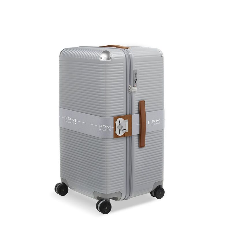 エフピーエム ミラノ メンズ バッグ スーツケース FPM Milano Bank Zip Deluxe Trunk M Glacier Gray グレー