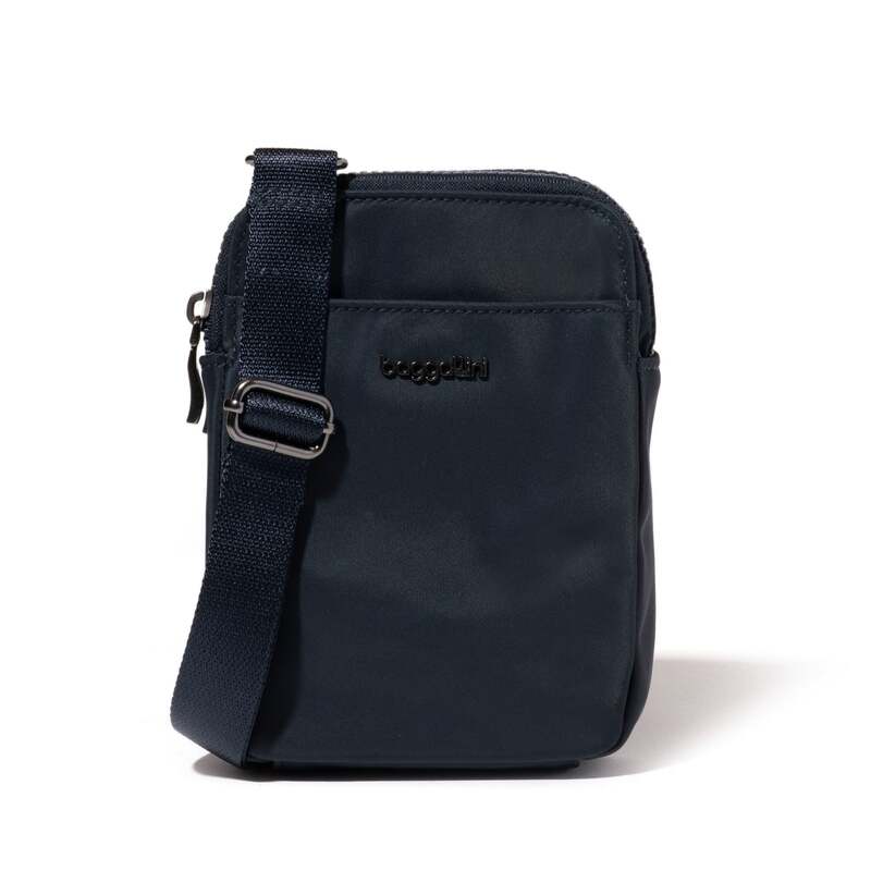 バッガリーニ メンズ バッグ ショルダーバッグ Baggallini Modern Take Two RFID Crossbody French Navy ネイビー