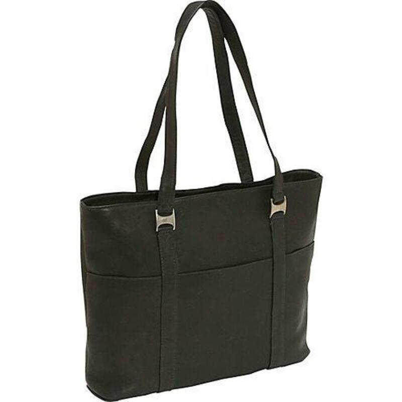 ピエル なめし革 メンズ 御徒面子 トートバッグ Piel Leather Computer Tote Bag Black 黒いこと