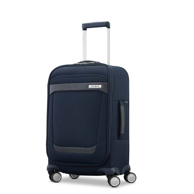 サムソナイト メンズ バッグ スーツケース プラスサイズ Samsonite Elevation Plus Global Carry-On Spinner Midnight Blue ブルー