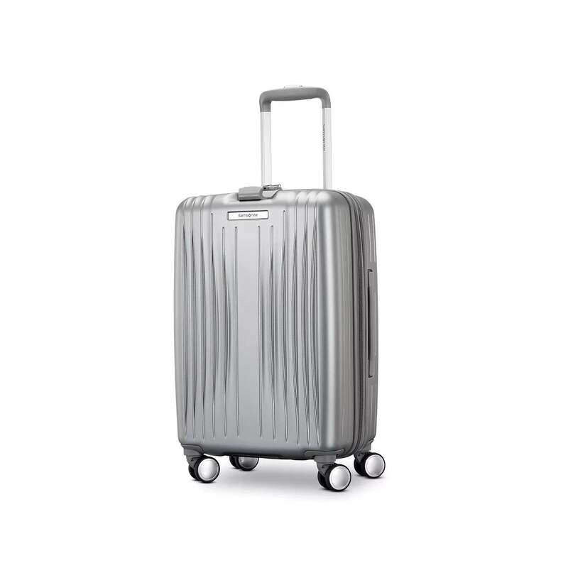 サムソナイト メンズ バッグ スーツケース Samsonite Opto 3 Carry-On Spinner Arctic Silver シルバー