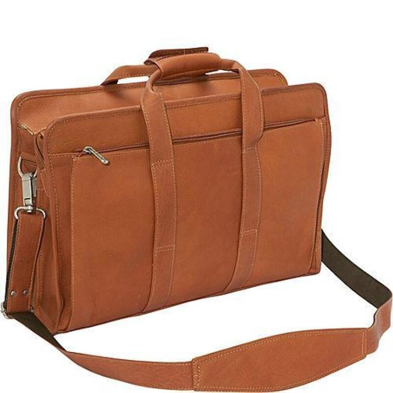 ピエル レザー メンズ バッグ ビジネス系 Piel Leather Piel Half-Moon Portfolio Saddle