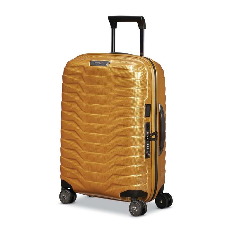 サムソナイト メンズ バッグ スーツケース Samsonite Proxis Global Carry-On Spinner Honey Gold ゴールド
