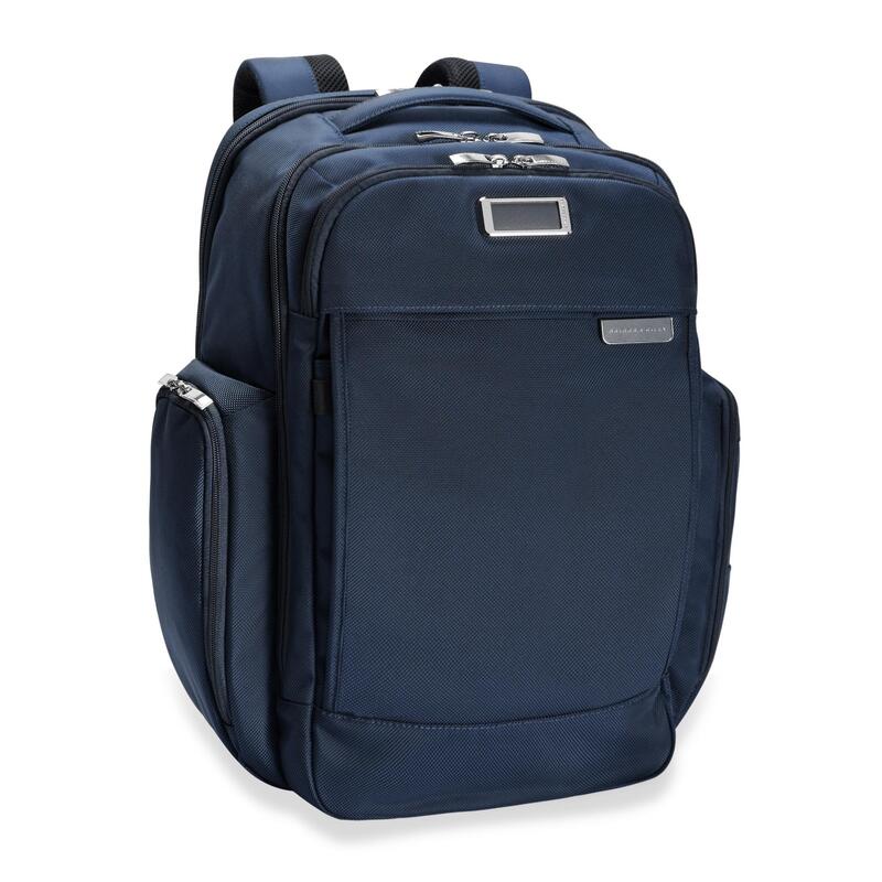 ブリッグスアンドライリー メンズ バッグ バックパック・リュックサック Briggs & Riley Briggs & Riley Baseline Traveler Backpack Navy ネイビー|ReVida 店