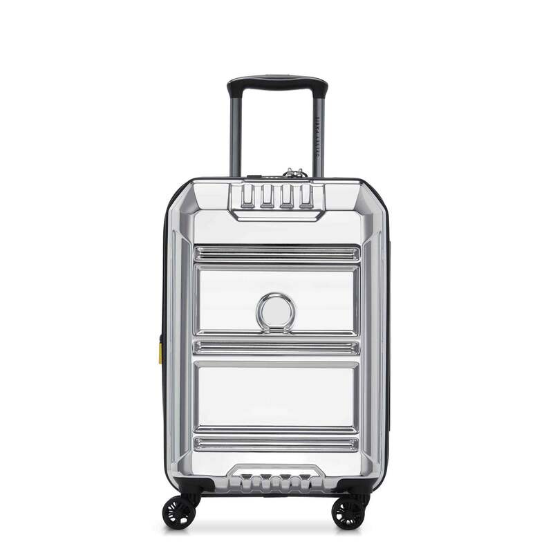 デルシー メンズ バッグ スーツケース Delsey Rempart Spinner Carry-On Chrome｜ReVida 店