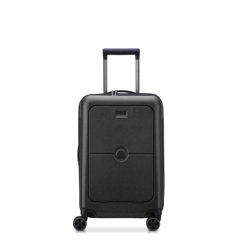 デルシー メンズ バッグ スーツケース Delsey Turenne 2.0 Business Front Pocket Expandable Spinner Carry-On Black ブラック