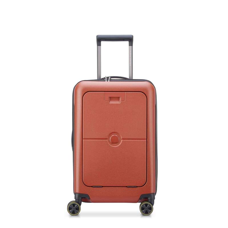 デルシー メンズ バッグ スーツケース Delsey Turenne 2.0 Business Front Pocket Expandable Spinner Carry-On Brick