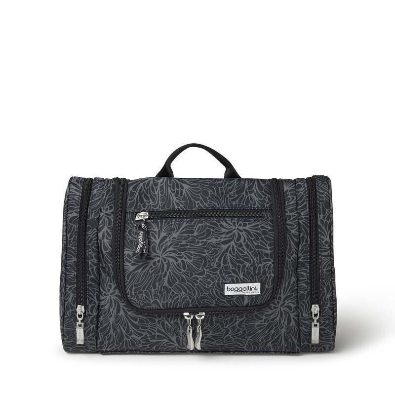 バッガリーニ メンズ 御徒面子 ハンドバック Baggallini Travel Toiletry Kit Midnight Blossom Print
