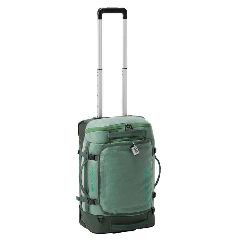 鷲細流 メンズ 御徒面子 ボストンバッグ 踵 Eagle Creek Cargo Hauler XT Wheeled Duffel International Carry On Duck Green 緑であること
