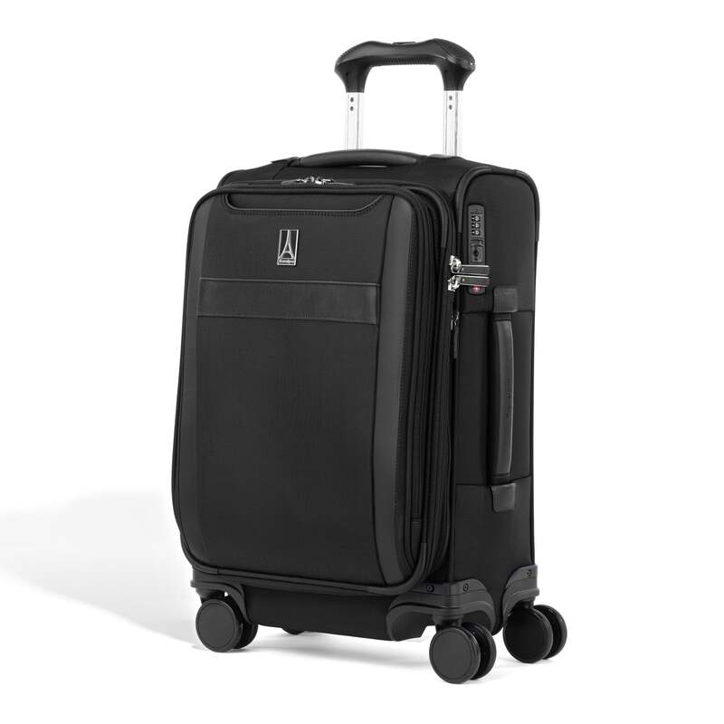 トラベルプロ メンズ バッグ スーツケース Travelpro VersaPack+ Compact Carry-on Expandable Spinner Black ブラック
