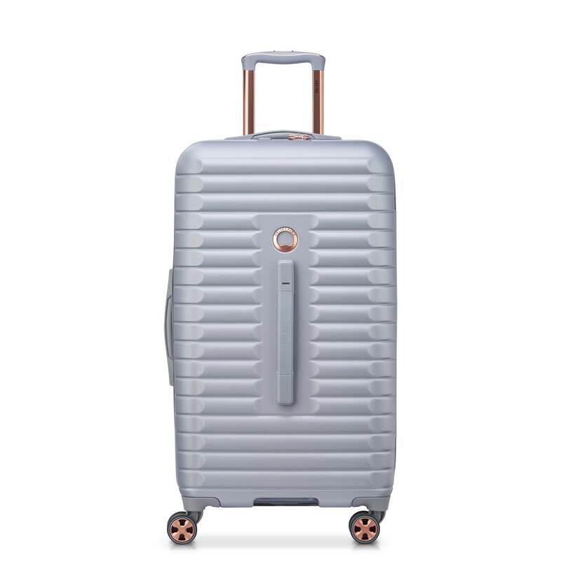 デルシー メンズ バッグ スーツケース Delsey Cruise 3.0 26 Trunk Spinner Platinum|ReVida 店